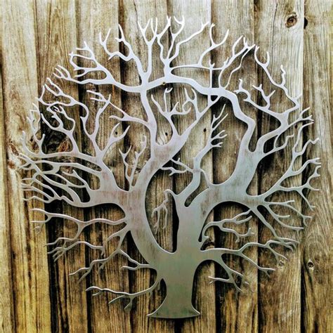 Metal Wall Art Tree Of Life Etsy UK