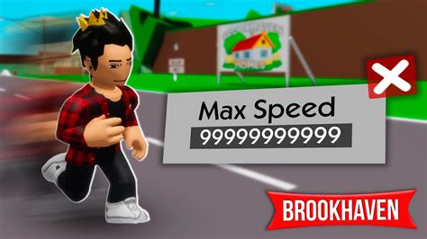 NEW SPEED GLITCH In Roblox Brookhaven YouTube