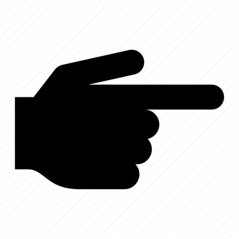 Finger, pointing icon - Download on Iconfinder on Iconfinder