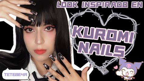 Look Para Combinar Con Mis UÑas UÑas De Kuromi Youtube