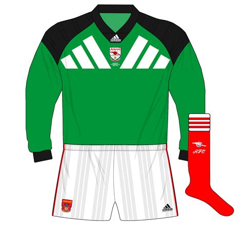 adidas-Arsenal-1994-green-goalkeeper-shirt-Seaman-Parma-Cup-Winners-Cup-final-01 – Museum of Jerseys