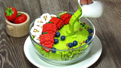 LEGO Smoothie Bowl: Healthy Breakfast & Dessert - Lego Food In Real ...