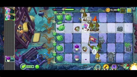 KhuletsGAMING Plants Vs Zombies 2 Dark Ages Night 4 YouTube