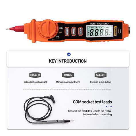 ANENG A3002 Pen Multimeter 4000 Counts Digital Multimeter Pen Non