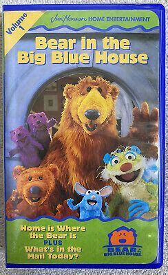 Bear In The Big Blue House Vol Volume Vhs Grelly Usa