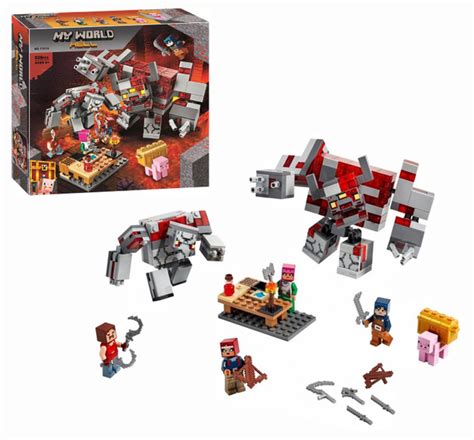 Конструктор Майнкрафт "Битва за красную пыль", 542 детали - купить с ...