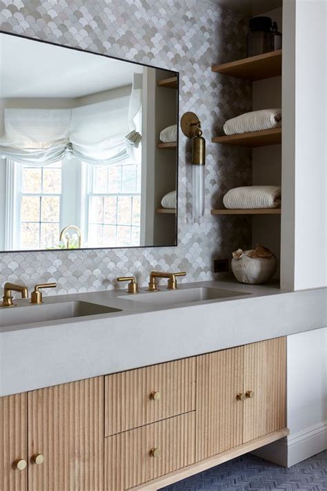 62 Trendy And Sophisticated Fluted Vanities DigsDigs