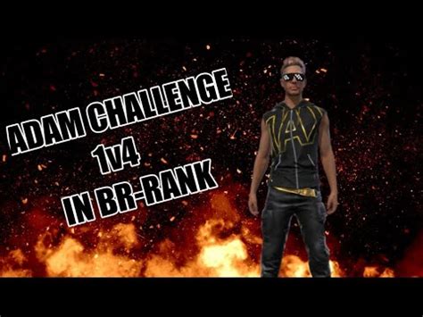 Adam Challenge No Character Skill Solo Vs Squad Overpower Gameplay