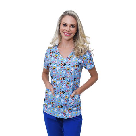 Scrub Feminino Queen Marsala FAÍKO Jalecos