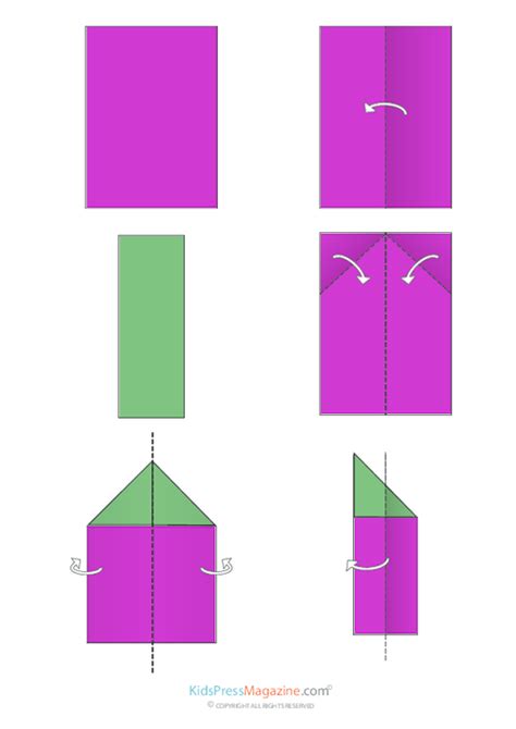 Paper Airplane Instructions – Simple Beginner - KidsPressMagazine.com