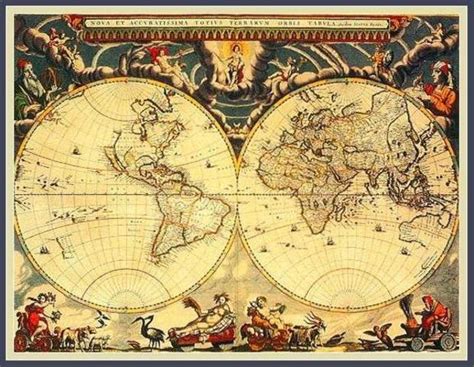 Cartografia La Evolucion Del Mapa Mundial En La Historia Imagenes