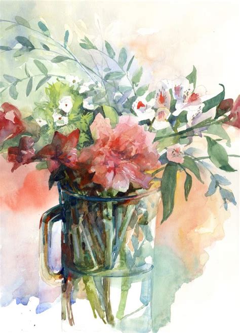 Helen Ström Watercolors Watercolor Sketch Watercolor Illustration