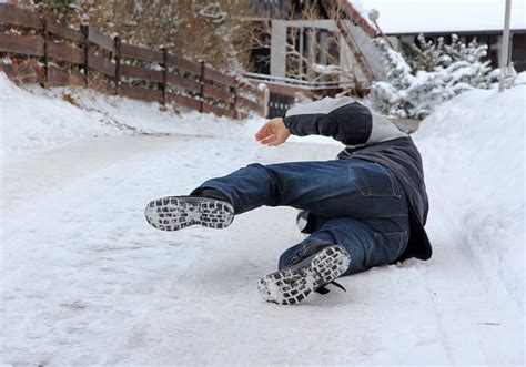 Winter Slip And Fall Injuries