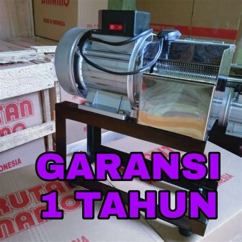 Jual Mesin Parut Parutan Kelapa Singkong Listrik Serbaguna Stainless