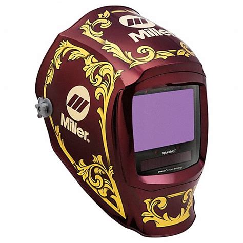 Miller Electric Auto Darkening 4 Arc Sensors Welding Helmet 794c92