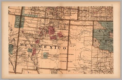 Old Maps Of Llano Estacado