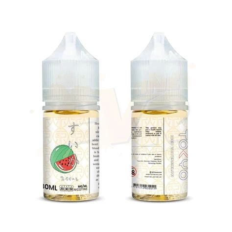 Saltnic Tokyo E Juice Ice Watermelon Salt Nic Ml Usa