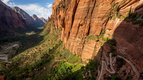 Rock Formations And Trees Canyon Rock Valley Nature Hd Wallpaper