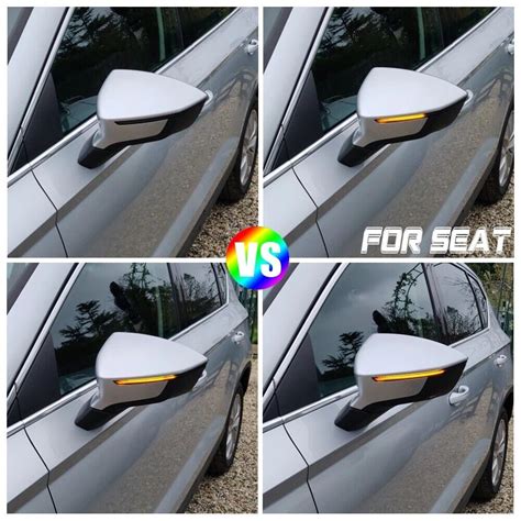 Dynamic Turn Signal Led Side Mirror Indicator Blinker Light For Seat