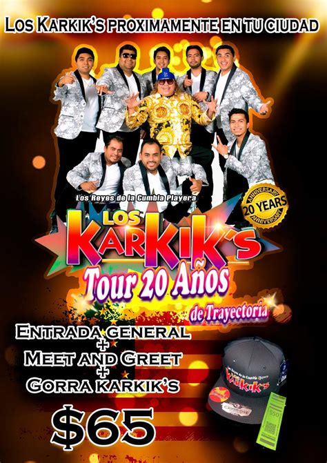 Los Karkiks y Siglo XX - BH Event Center Tickets Boletos | Laguna Hills CA - 9/24/22