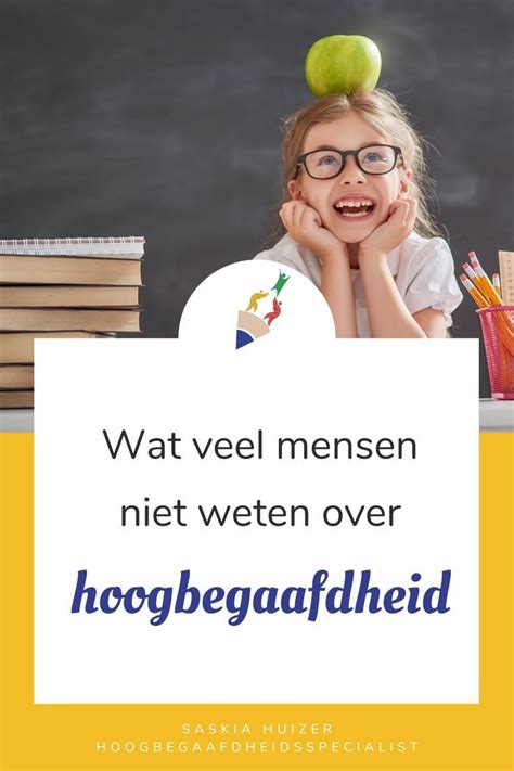 Pin Op Hoogbegaafde Kinderen