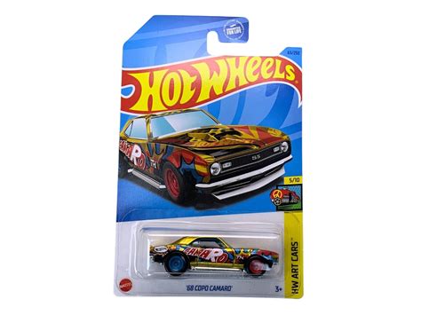 Hot Wheels 68 Copo Camaro 1 64 Diecast Art Car 63 250 194735103058 Ebay