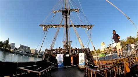 Visitas Galeón Andalucía regresa a Huelva la réplica del legendario navío