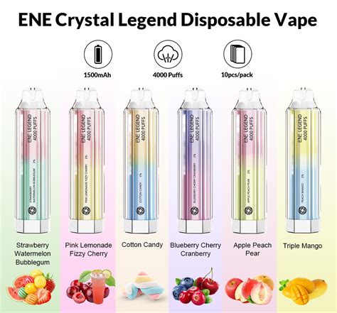 Ene Crystal Legend Disposable Vape Puffs Sale Vapesourcing