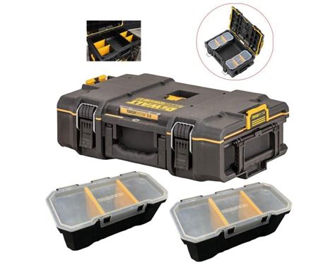 Dewalt Tough System 2 0 DWST83293 1 DS166 Stackable Toolbox Case 2