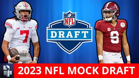 2023 Nfl Mock Draft 1st Round Projections