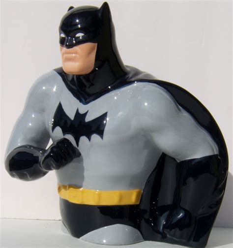 Dc Clay Art Batman Collectors Edition Porcelain Bank 2704 Mib Brand