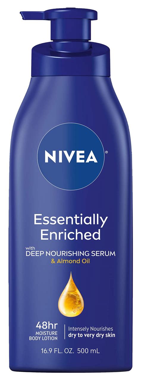 NIVEA Essentially Enriched Body Lotion HYZ01 for Dry Skin, 48-Hour