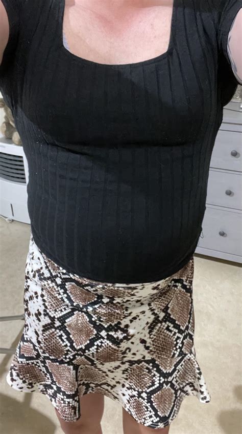 I Think This Shows Off My Growing Boobs And The Skirt Is Hot Thoughts