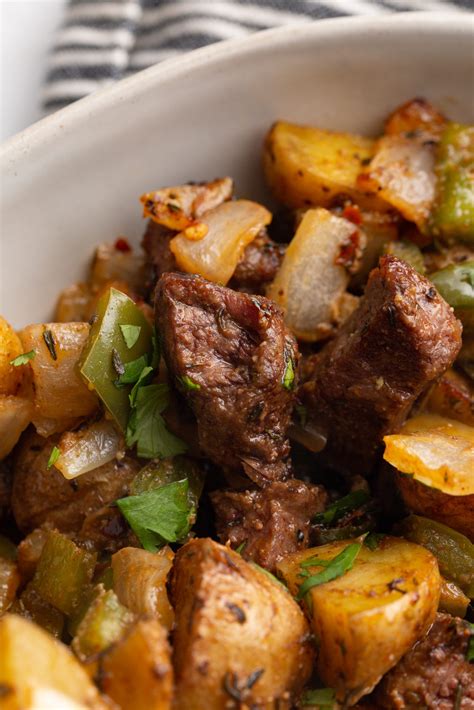 Air Fryer Steak Tips Dinner - For the love of leftovers