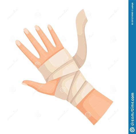 First Aid For Wound On Skin Damage Bleeding Cut Hand Skin And