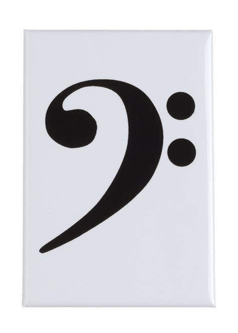 Magnet Bass Clef Vienna World