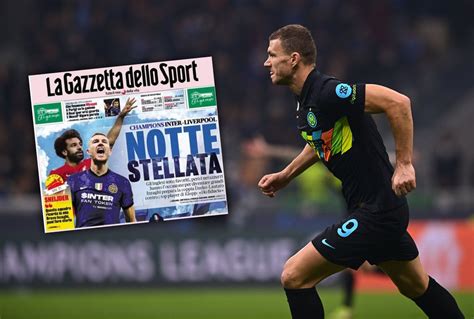 Džeko je prva zvijezda Intera Gazzetta nema dileme ko će na naslovnicu