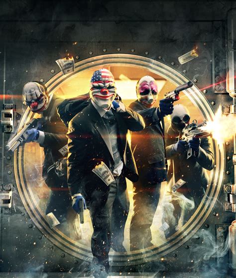 Artstation Payday 2 Box Art