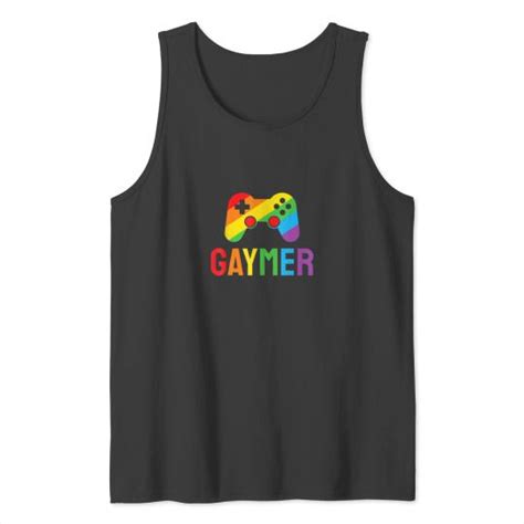 Gaymer Gay Pride Flag Lgbt Gamer Lgbtq Gaming Game Tank Top Sold By Ed