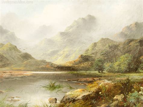 Antiques Atlas Scottish Landscape Oil Painting Of Loch Awe C1903