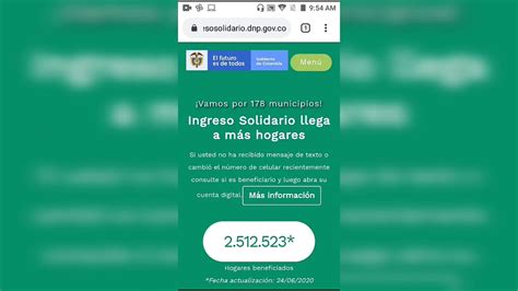 Cómo Saber Si Soy Beneficiario En El Ingreso Solidario Junio 2020 Desde El Celular Muy Fácil