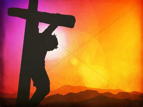 Jesus on the Cross Worship Background