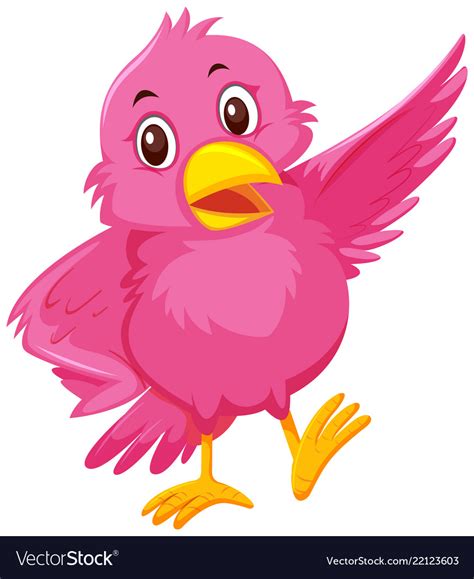 Pink Bird Clipart