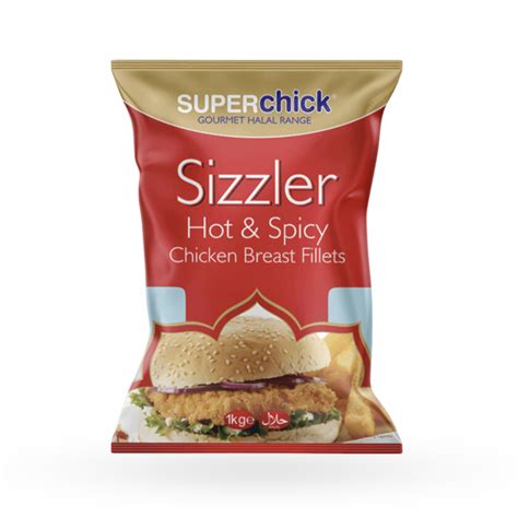 Superchick Sizzler Hot Spicy Chicken Breast Fillets Kg Bangla Fish