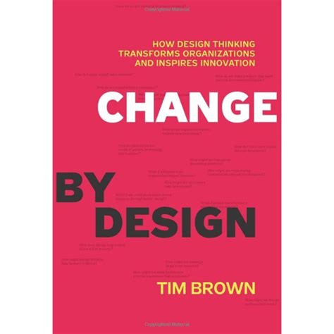 Jual Buku Cetak Change By Design How Design Thinking BK English