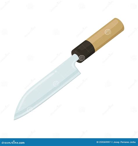 Knife Japan Sign Emoji Icon Illustration. Kitchen Vector Symbol ...