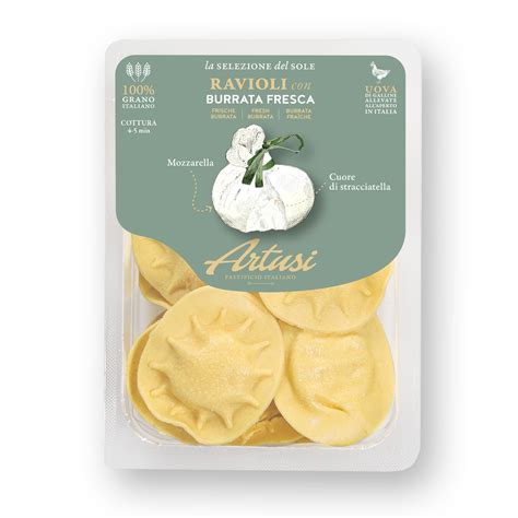 Ravioli Con Burrata Fresca Pastificio Artusi Shop