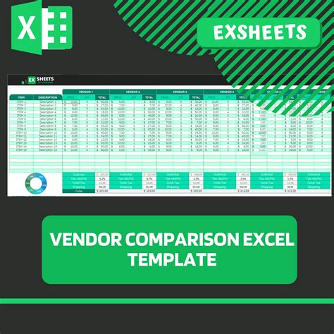 Casual Tips About Vendor Comparison Excel Template Webunit