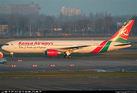 5Y KQZ Boeing 767 36N ER Kenya Airways ThomasV JetPhotos