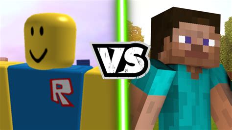 Roblox Vs Minecraft Wallpapers Wallpaper Cave